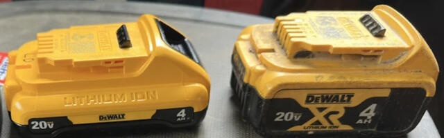 Compact Vs. Thick DeWalt 20V 4Ah Batteries: What's The Difference?