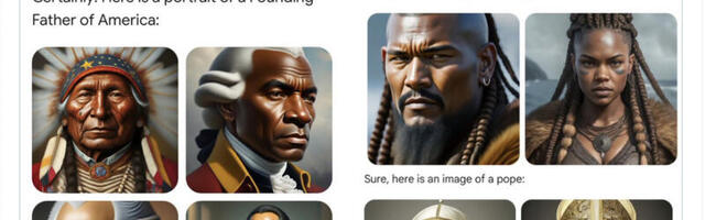 Black Nazis? A woman pope? That’s just the start of Google’s AI problem.