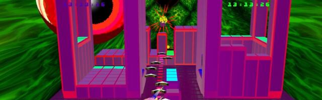Jeff Minter's I, Robot is a psychedelic reimagining of the 80s arcade shooter and its all-seeing eye