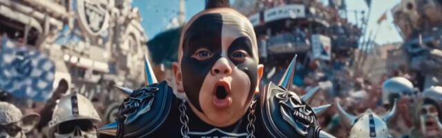 Yes, that weird NFL parade float commercial was made with generative AI