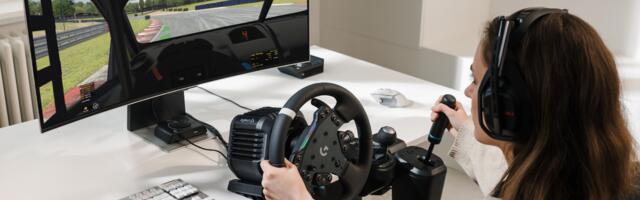 Logitech G launches RS50 racing sim products, including an all-new wheel base, racing wheel, and pedals