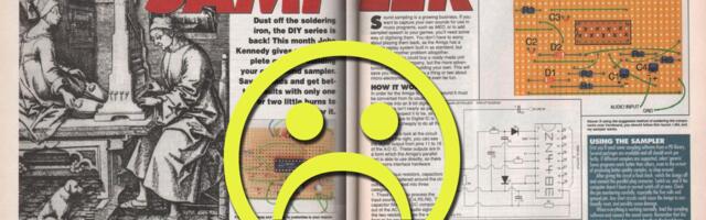 DIY Amiga sound sampler circuit mystery solved 32 years later — Magazine instructions had key component spec typos