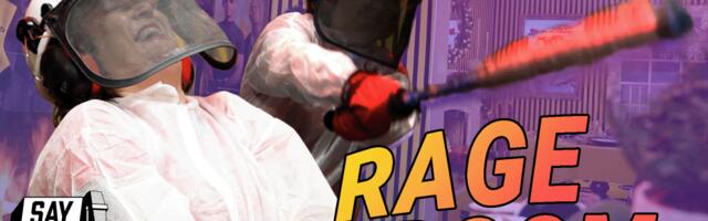 Watch: We smashed Pluto TVs holiday rage room