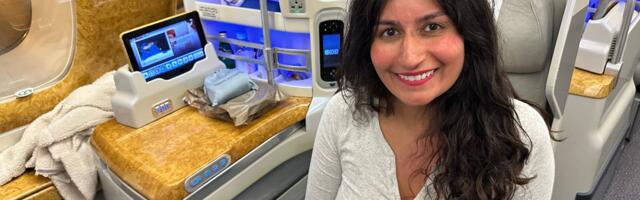 I spent 24 hours flying Emirates' business class. The luxurious experience started long before I boarded the plane.