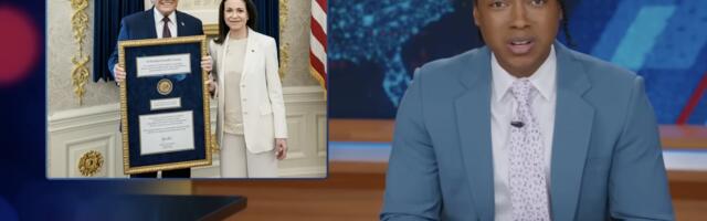 Daily Show brutally mocks Trumps desperate bid for the Nobel Peace Prize