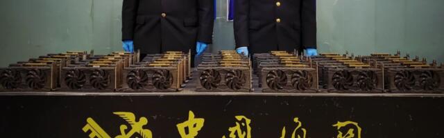 Chinese smuggler tried to slip 44 tattered RX 580 GPUs through customs