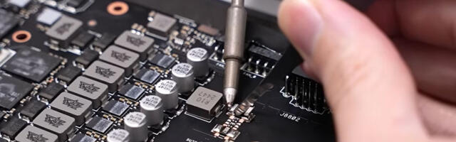 Nvidia RTX 5090 beats RTX Pro 6000 in tests after shunt mod to a staggering 800W — consumer flagship barely scrapes past the $10,000 Pro despite eye-watering power modification