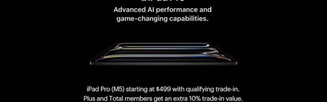 Best Buy Takes $50 Off M5 iPad Pro for Members, Plus Trade-In Offers
