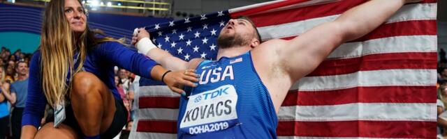 Chasing Olympic gold in the shot put becomes a family mission for Joe and Ashley Kovacs