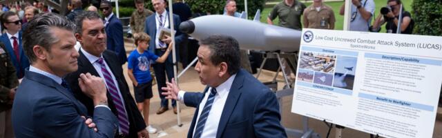 A new American drone that showed up at the Pentagon looks a lot like the Shaheds Russia uses to bomb Ukraine