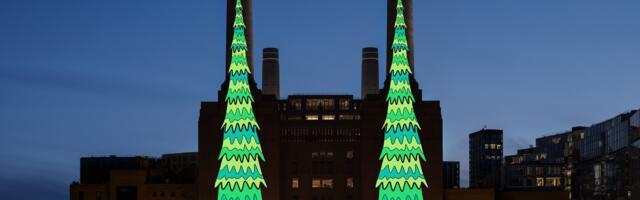 Apple Invites Users to Design Digital Christmas Trees for Battersea Power Station Display