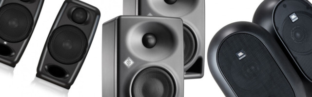 These 3 studio monitors are great speakers for a small desk