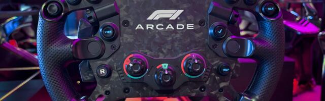 My very brief stint as a race car driver at the F1 Arcade