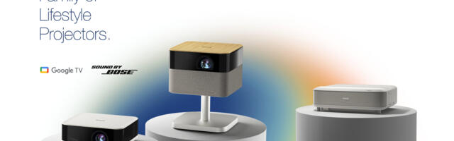 Epson’s new Lifestudio projectors put Google TV and Bose sound in one package