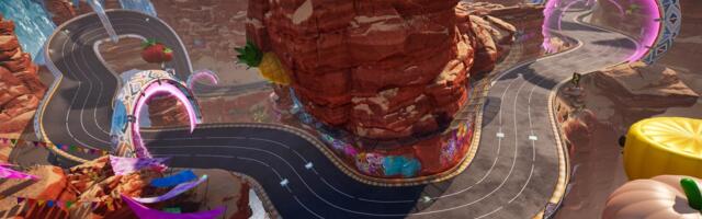 Fortnite's Rocket Racing is a fun mix of Rocket League and Mario Kart
