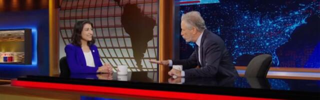 Jon Stewart rips into Apple, his old boss, on The Daily Show