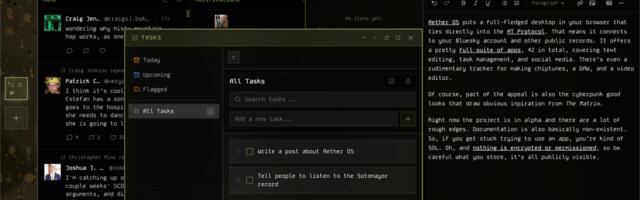 Aether OS is computer in a browser built for the AT Protocol