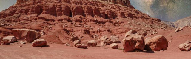Life may have thrived on early Mars, until it drove climate change that caused its demise