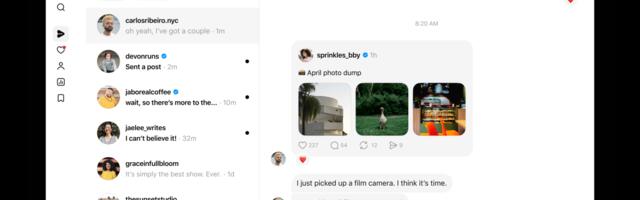 Threads is finally getting DMs on the web