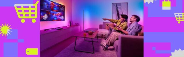 The Philips Hue Sync Box 8K is 30 percent off