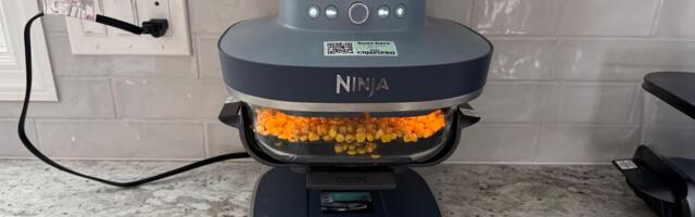 The Ninja Crispi Pro 6-in-1 Glass Countertop Air Fryer is super-sized for families and entertaining