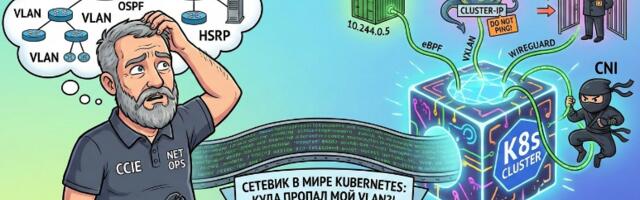 Сети в Kubernetes: руководство для сетевого инженера