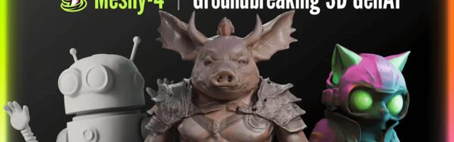 Meshy-4 brings sci-fi level AI to 3D modeling and design