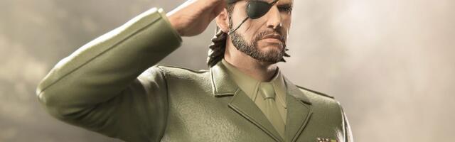 Treat yourself to 22 inches of Snake with Big Boss Metal Gear Solid 3: Snake Eater statue