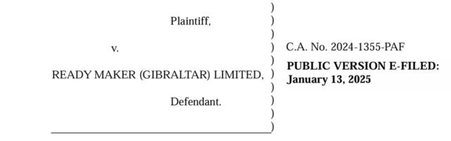 Gibraltar Supreme Court freezes 450M $PLAY tokens in Ready Games legal fight