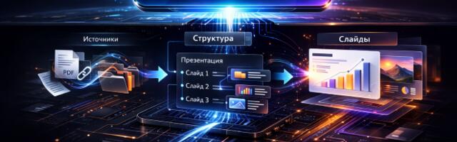 Под кнопкой «сделать презентацию»: как устроен пайплайн генерации в Кэмпе