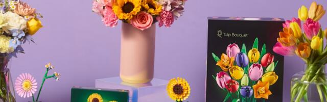 Unique Mothers Day gift idea alert: These Bouqs flower bouquets come bundled with matching Lego sets