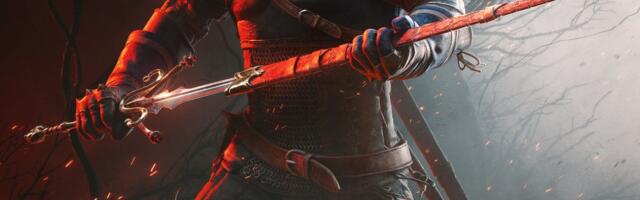 That sword Geralt unsheaths in The Witcher 3 Songs of the Past expansion artwork? We've seen it before