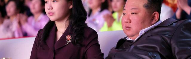 Kim Jong Un's daughter may be training to one day succeed him. See the extended Kim family in photos.