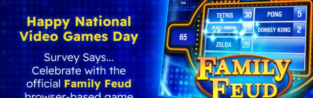 Arkadium celebrates National Video Game Day with tribute to Family Feud