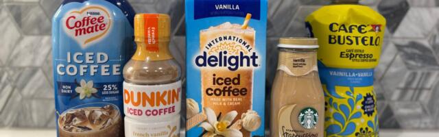 I tried 5 vanilla iced coffees from the grocery store. They'd all save me money, but a few stood out above the rest.