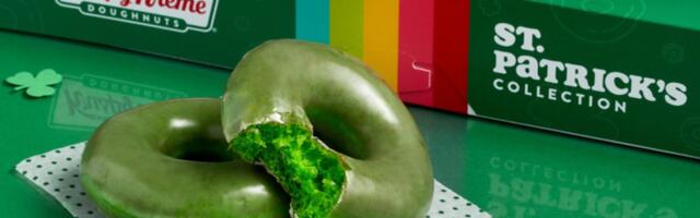 Krispy Kreme is giving away free green doughnuts for St. Patricks Day — how to claim yours