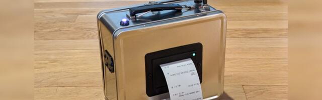 Microcontroller-Powered Lunchbox Makes Printed Versions of QR Code Menus