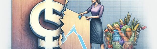 Woman cuts grocery bill amidst soaring inflation