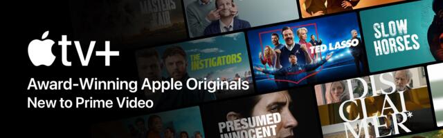 Apple TV+ Coming to Amazon Prime Video as Add-On Subscription