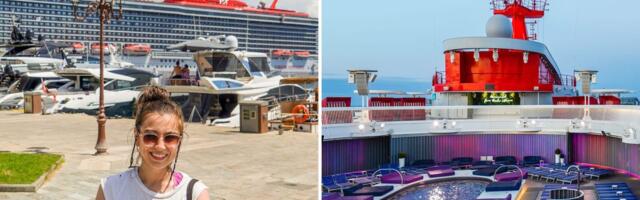 I took my first adults-only cruise. Take a look around the luxury ship with a tattoo shop and a playground for grown-ups.