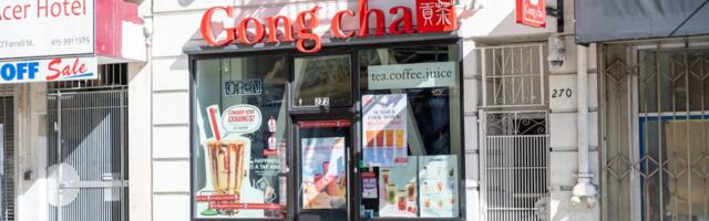 The founder of a huge boba chain said he opened stores next to Starbucks to get a fraction of its customers