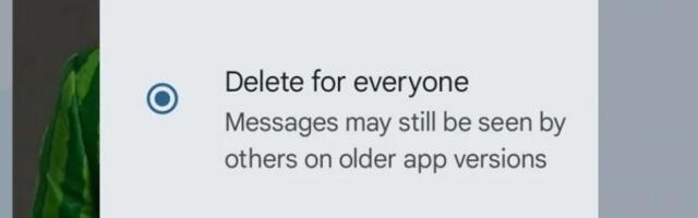 Google Messages unsend feature now widely available