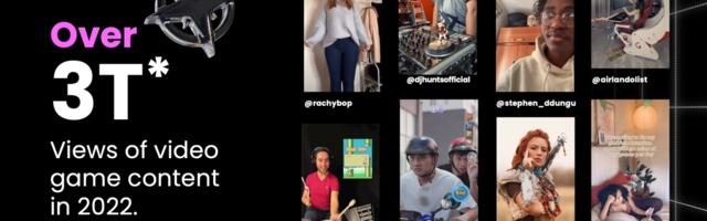 TikTok is turning games into cultural phenomena, 3T views in 2022