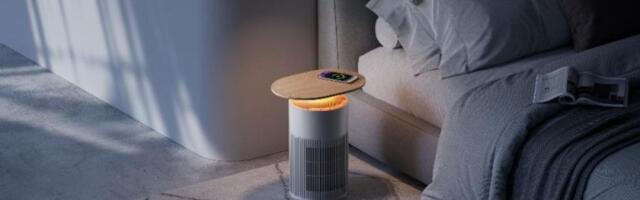 This new air purifier from SwitchBot features a HEPA filter and can charge your smartphone