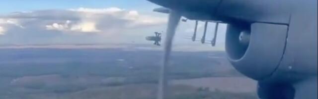 Ukraine's Soviet-era 'Shahed hunter' turboprop plane is launching interceptor drones from the sky