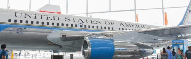 I toured an Air Force One plane used by 4 US presidents. Take a look inside the 'flying Oval Office.'