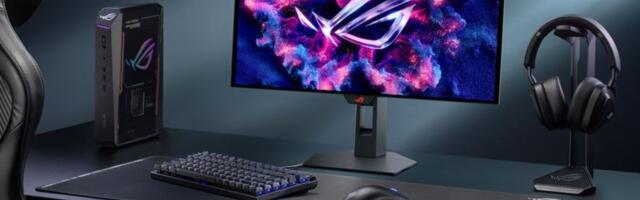 Asus reveals world’s first OLED esports monitor and a Color ePaper secondary display