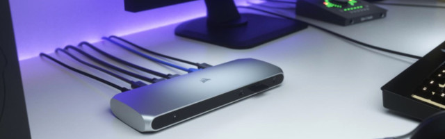 Corsair’s TBT100 Thunderbolt 3 dock offers the right expandability in a well-designed package