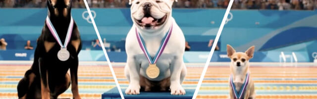 Now it’s dogs doing Olympic diving in the next AI video craze to sweep the Internet from the Veo 3 rival Hailuo 02