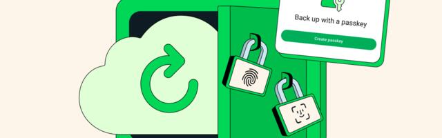 WhatsApp can now use passkeys to secure your backups